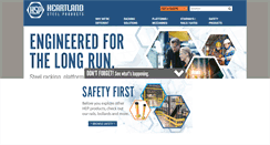 Desktop Screenshot of heartlandsteel.com